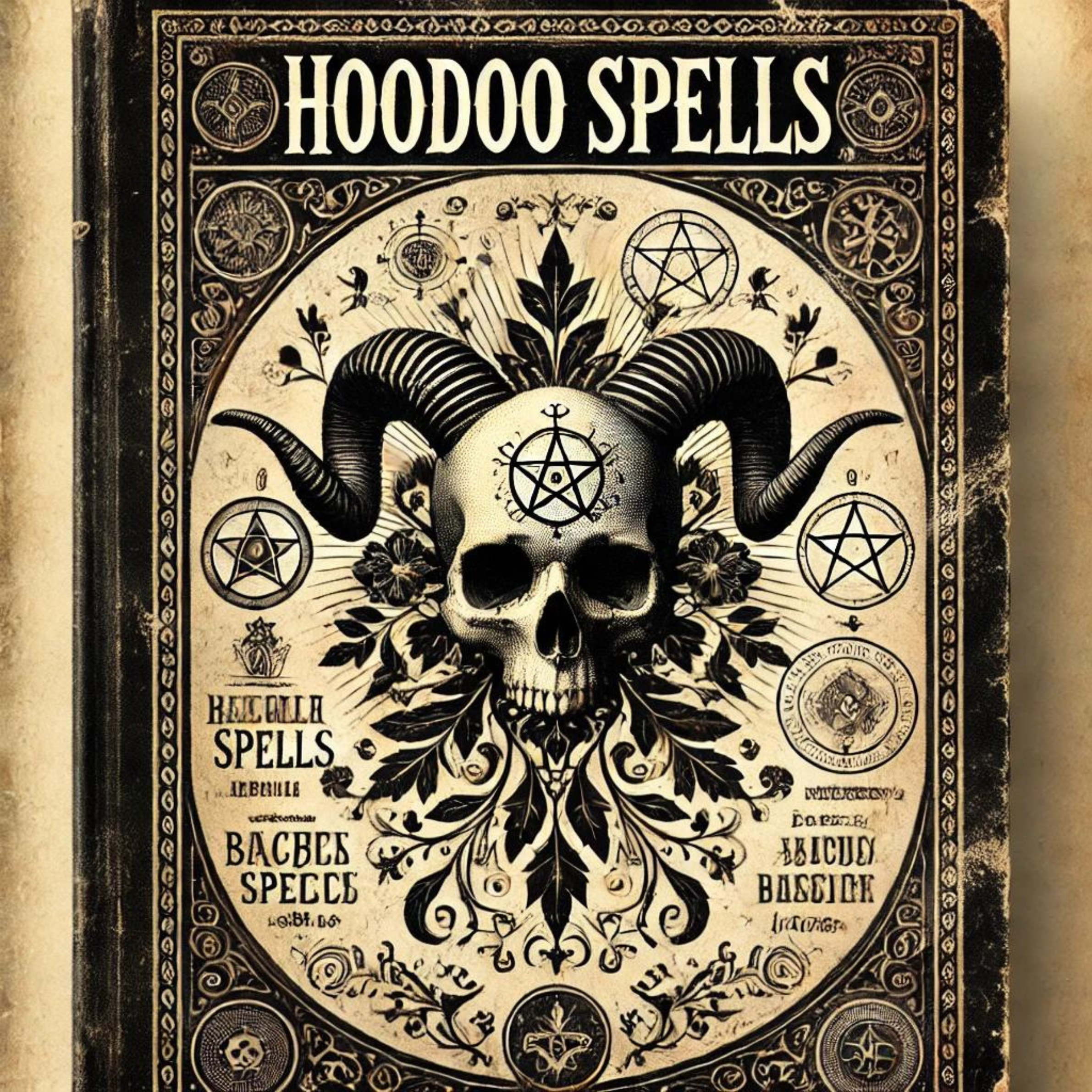 Comprehensive Hoodoo Spellbook: Printable Wicca Rituals and Magic Pages for Your Book of Shadows - Perfect for Beginner Witches!