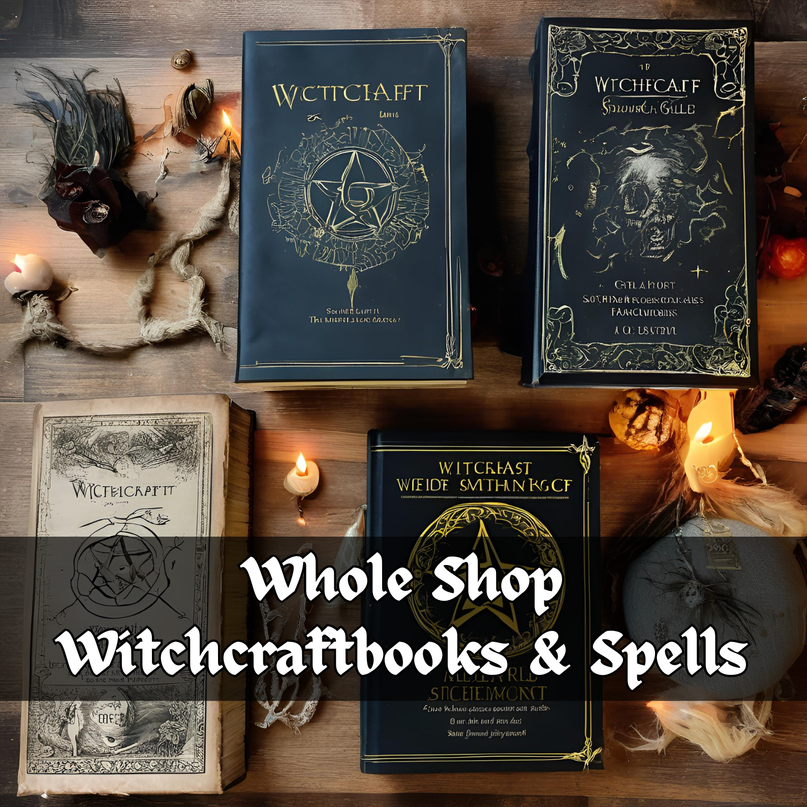 Complete Witchcraft Bundle | Beginner Witch Books, Spellbooks, Occult Library, Wicca & Magic Grimoires | Pagan PDF Collection"