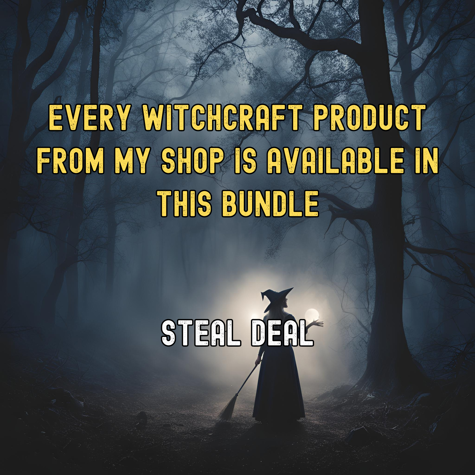 Complete Witchcraft Bundle | Beginner Witch Books, Spellbooks, Occult Library, Wicca & Magic Grimoires | Pagan PDF Collection"