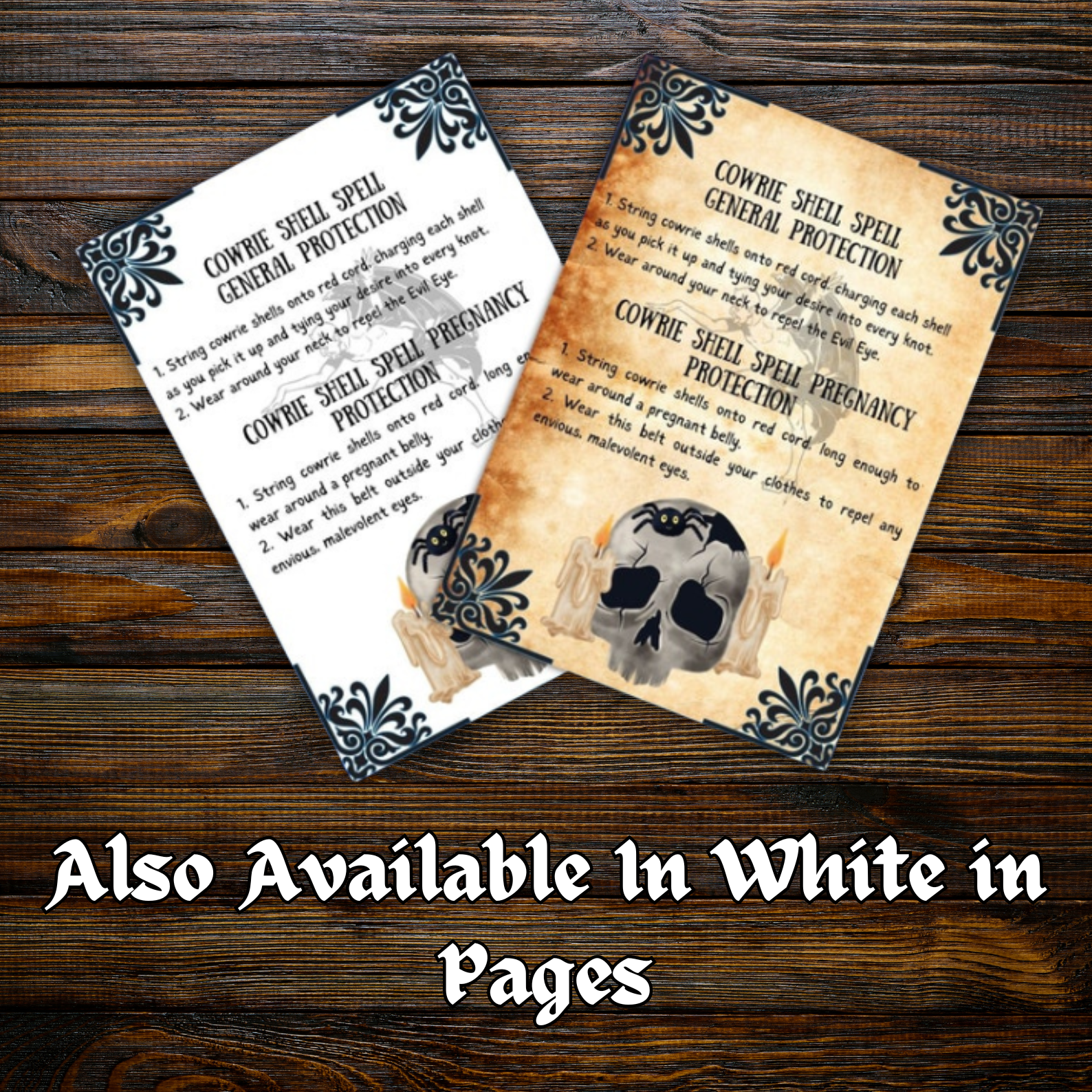 Ultimate Evil Eye Spells | Printable Book of Shadows | Wicca Magic & Pagan Grimoire Pages | Baby Witches PDF & Ritual Spellbook