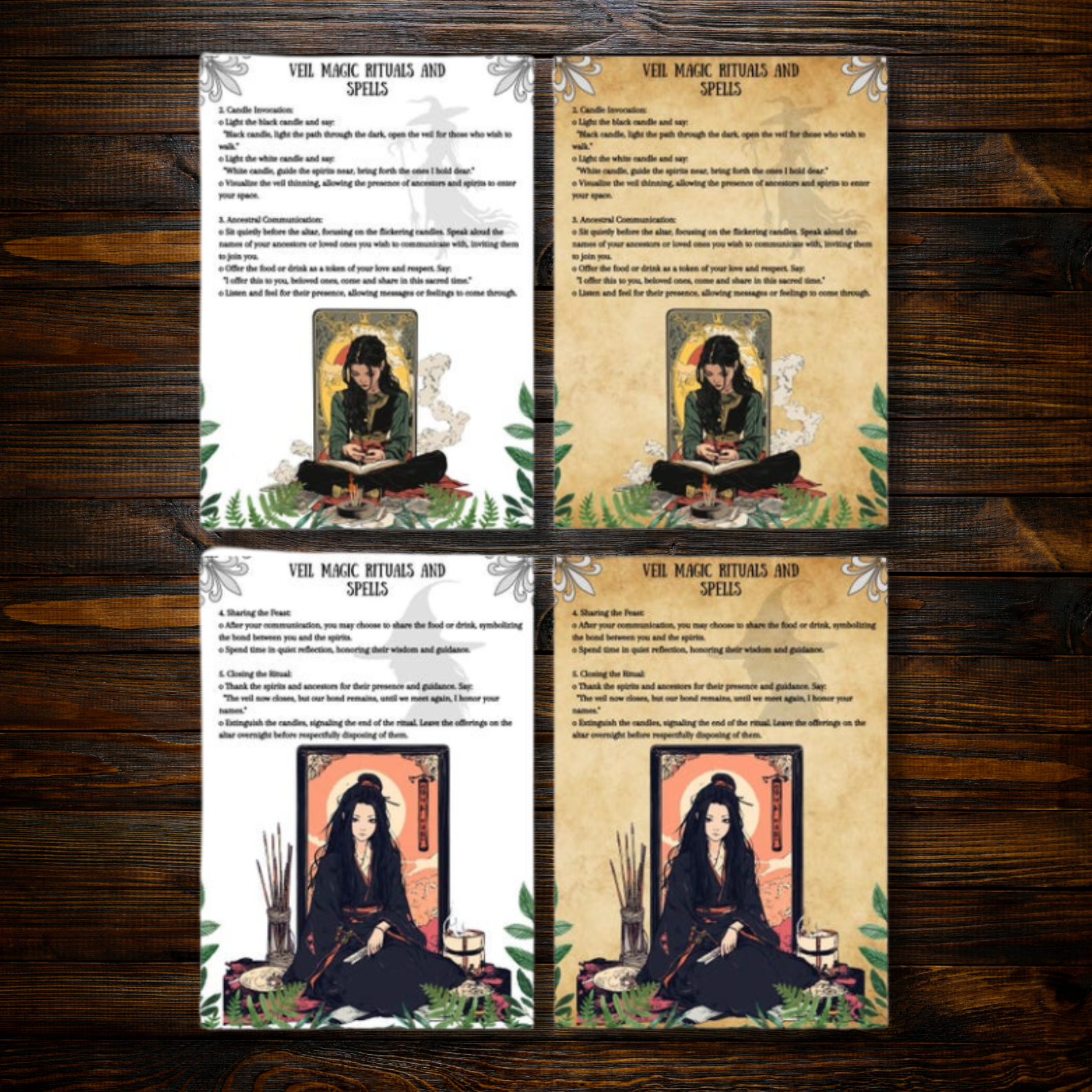 500 Grimoire Pages Bundle | Witchcraft Book of Shadows | Printable Wicca, Pagan Rituals, Witchy Journal, Magic BOS Pages