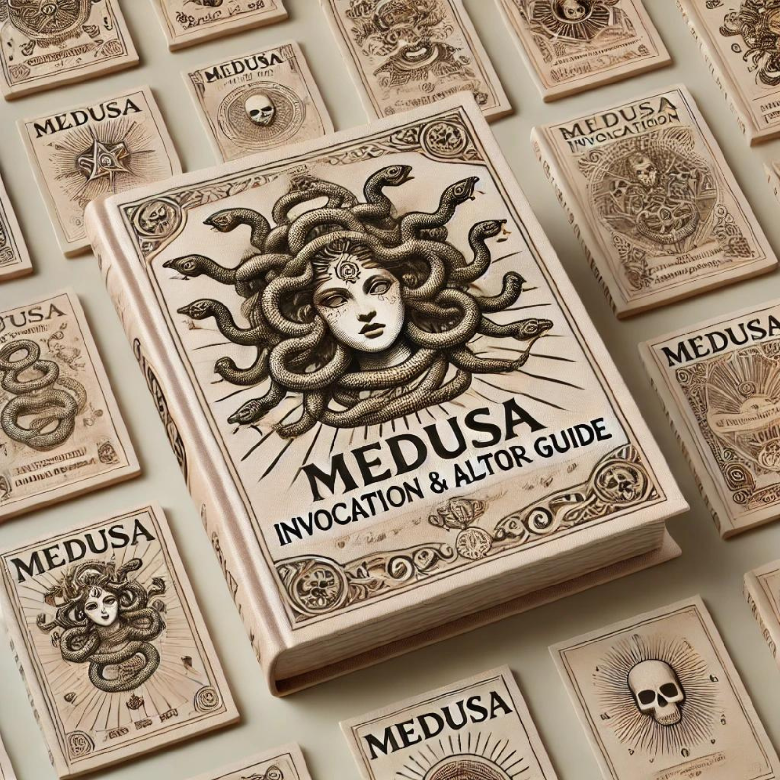 Medusa Altar Guide: Printable Grimoire Pages for Invocation and Prayer | Witchcraft, Wicca, Pagan Profile for Baby Witches