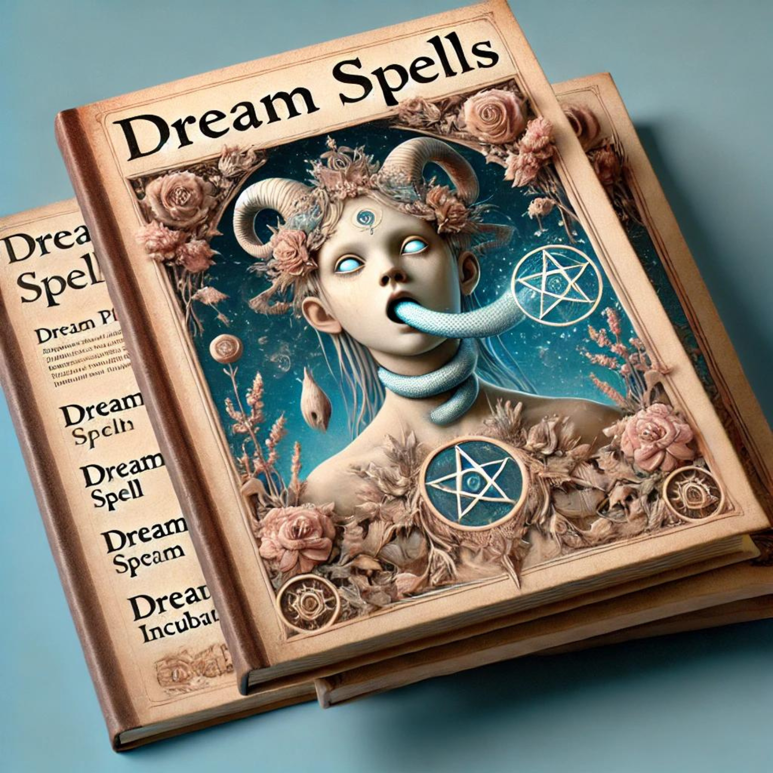 Dream Spell Grimoire: Printable Witchcraft Spells for Your Book of Shadows (Wiccan Spell Kit)