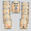 Dream Spell Grimoire: Printable Witchcraft Spells for Your Book of Shadows (Wiccan Spell Kit)