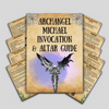 Archangel Michael Grimoire Pages, Altar Setup, Invocation, Printable Book of Shadows, Prayers, Wicca Witchcraft, Magick, Baby Witch, Angelic Profile