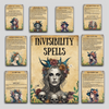 Invisibility Spells Bundle: Printable Spellbook, Wiccan Witchcraft, Beginner Book of Shadows & Magical Grimoire Pages