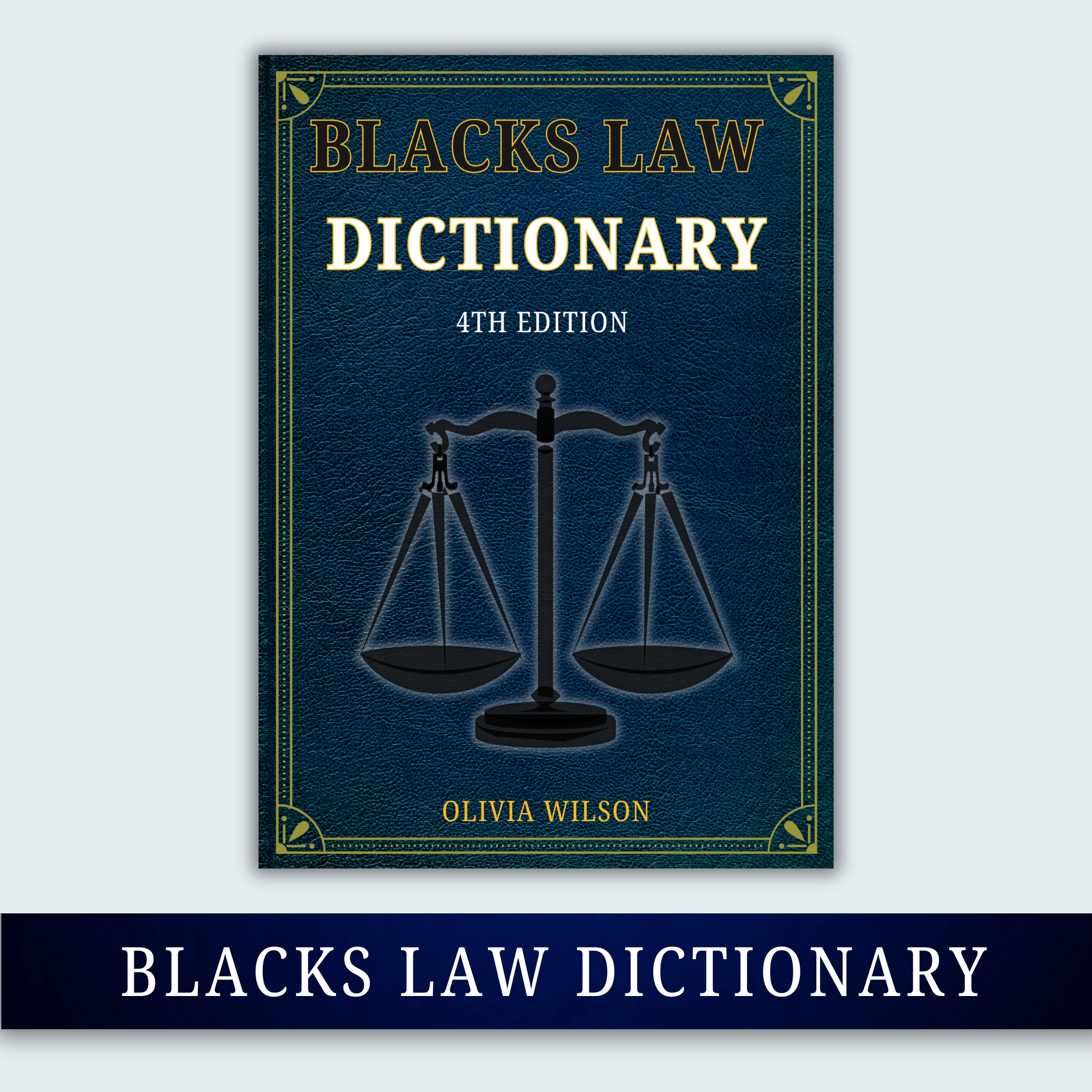 BLACK’S LAW DICTIONARY 4th EDITION