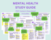 Psychiatric-Mental Health Study Guide | Nursing student study guide | Psychotropic Drugs | Digital Download